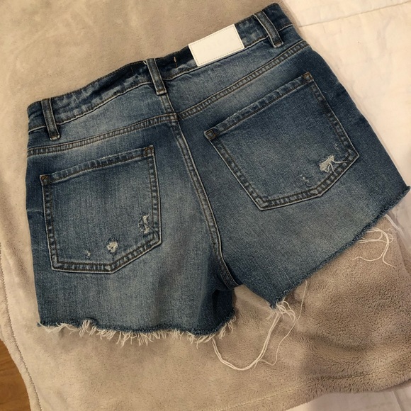 Winston Distressed Cutoff Denim Shorts - Picture 3 of 5